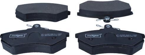 Maxgear 19-0505 - Brake Pad Set, disc brake www.autospares.lv