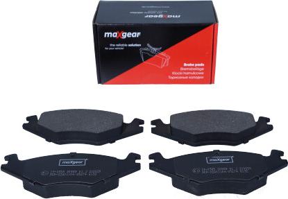 Maxgear 19-0585 - Brake Pad Set, disc brake www.autospares.lv