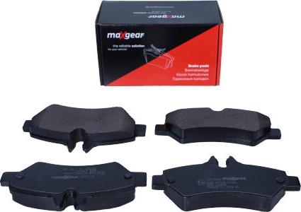 Maxgear 19-0580 - Bremžu uzliku kompl., Disku bremzes www.autospares.lv