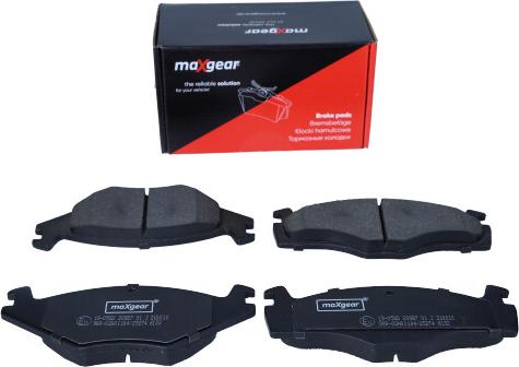 Maxgear 19-0582 - Bremžu uzliku kompl., Disku bremzes www.autospares.lv