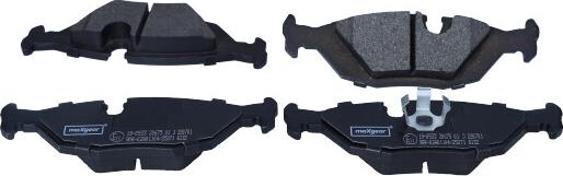 Maxgear 19-0533 - Brake Pad Set, disc brake www.autospares.lv