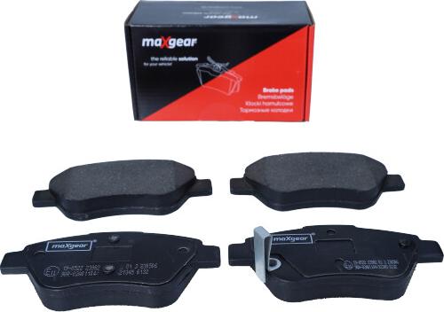 Maxgear 19-0522 - Bremžu uzliku kompl., Disku bremzes www.autospares.lv