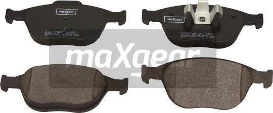 Maxgear 19-0657 - Bremžu uzliku kompl., Disku bremzes www.autospares.lv