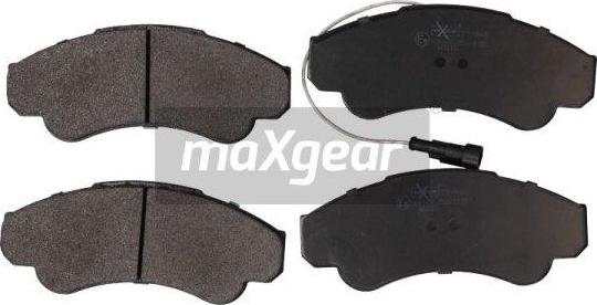 Maxgear 19-0668 - Тормозные колодки, дисковые, комплект www.autospares.lv