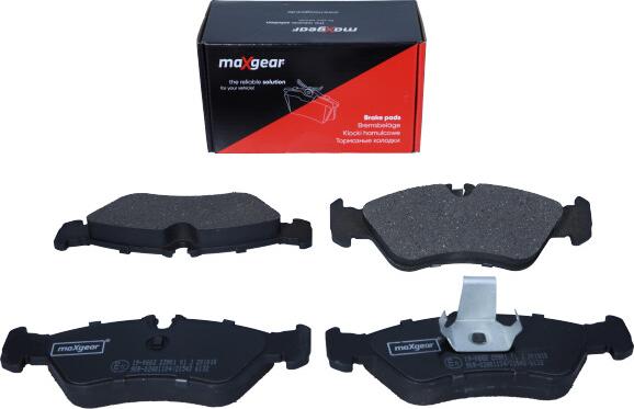 Maxgear 19-0662 - Bremžu uzliku kompl., Disku bremzes www.autospares.lv