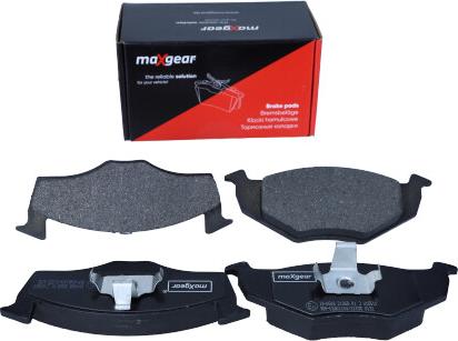 Maxgear 19-0608 - Brake Pad Set, disc brake www.autospares.lv