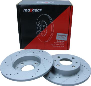 Maxgear 19-0680SPORT - Bremžu diski www.autospares.lv