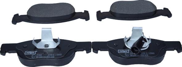 Maxgear 19-0626 - Brake Pad Set, disc brake www.autospares.lv