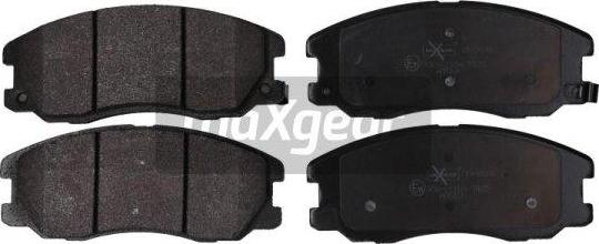 Maxgear 19-0898 - Тормозные колодки, дисковые, комплект www.autospares.lv