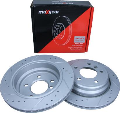 Maxgear 19-0800SPORT - Bremžu diski www.autospares.lv