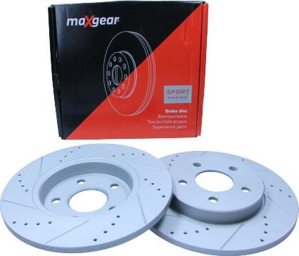 Maxgear 19-0816SPORT - Bremžu diski www.autospares.lv