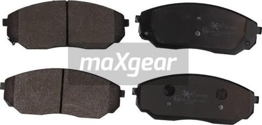 Maxgear 19-0888 - Bremžu uzliku kompl., Disku bremzes www.autospares.lv