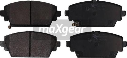 Maxgear 19-0879 - Тормозные колодки, дисковые, комплект www.autospares.lv