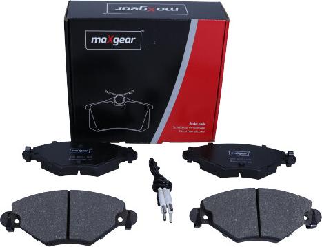 Maxgear 19-0871 - Тормозные колодки, дисковые, комплект www.autospares.lv