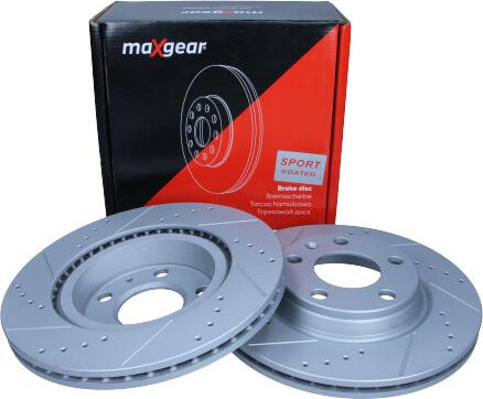 Maxgear 19-0758SPORT - Bremžu diski www.autospares.lv