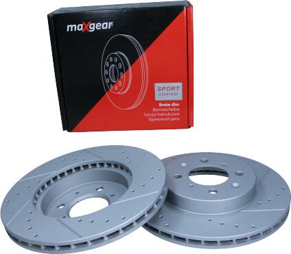 Maxgear 19-0712SPORT - Bremžu diski www.autospares.lv