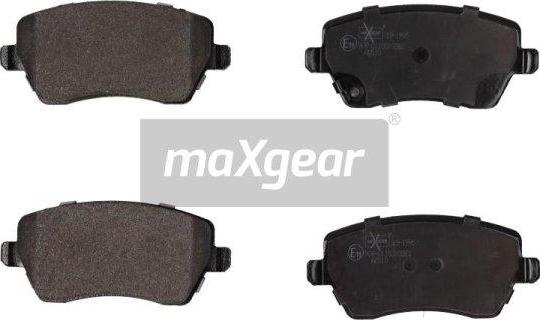 Maxgear 19-1995 - Тормозные колодки, дисковые, комплект www.autospares.lv