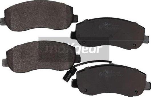 Maxgear 19-1991 - Brake Pad Set, disc brake www.autospares.lv