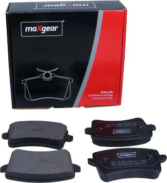 Maxgear 19-1997 - Тормозные колодки, дисковые, комплект www.autospares.lv