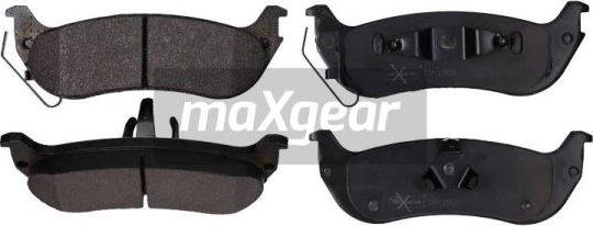 Maxgear 19-1901 - Bremžu uzliku kompl., Disku bremzes www.autospares.lv