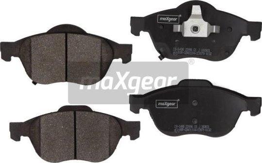 Maxgear 19-1498 - Bremžu uzliku kompl., Disku bremzes autospares.lv