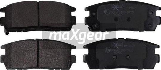 Maxgear 19-1469 - Тормозные колодки, дисковые, комплект www.autospares.lv