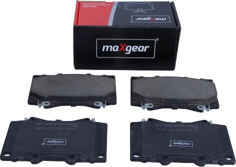 Maxgear 19-1401 - Bremžu uzliku kompl., Disku bremzes autospares.lv