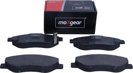 Maxgear 19-1563 - Тормозные колодки, дисковые, комплект www.autospares.lv