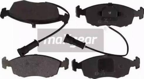 Maxgear 19-1090 - Bremžu uzliku kompl., Disku bremzes www.autospares.lv