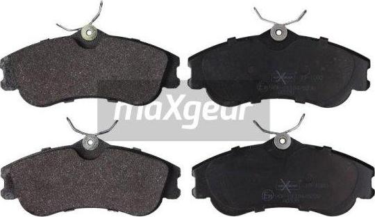 Maxgear 19-1080 - Brake Pad Set, disc brake www.autospares.lv