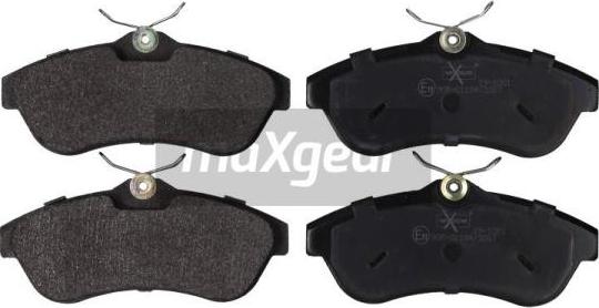 Maxgear 19-1081 - Тормозные колодки, дисковые, комплект www.autospares.lv