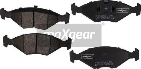 Maxgear 19-1088 - Bremžu uzliku kompl., Disku bremzes www.autospares.lv