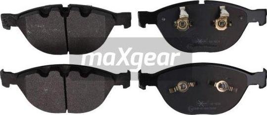 Maxgear 19-1078 - Bremžu uzliku kompl., Disku bremzes www.autospares.lv