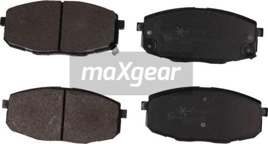 Maxgear 19-1132 - Тормозные колодки, дисковые, комплект www.autospares.lv