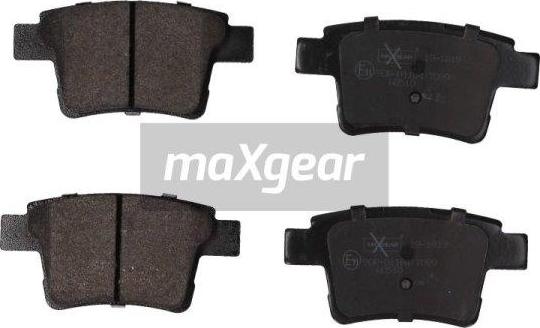 Maxgear 19-1819 - Тормозные колодки, дисковые, комплект www.autospares.lv