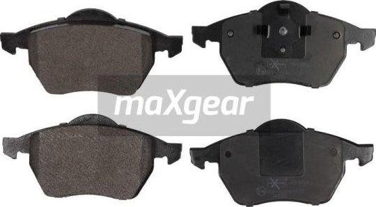 Maxgear 19-1821 - Тормозные колодки, дисковые, комплект www.autospares.lv