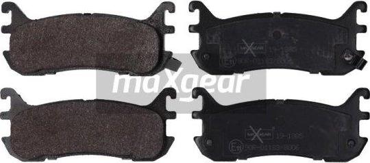 Maxgear 19-1385 - Bremžu uzliku kompl., Disku bremzes autospares.lv