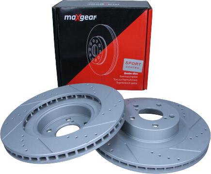 Maxgear 19-1255SPORT - Bremžu diski www.autospares.lv