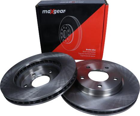 Maxgear 19-1289 - Bremžu diski www.autospares.lv