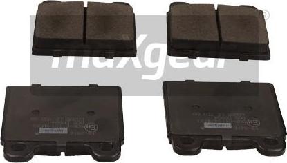 Maxgear 19-3416 - Тормозные колодки, дисковые, комплект www.autospares.lv