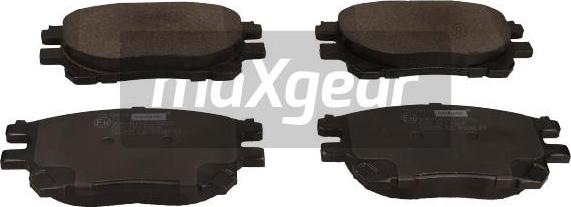 Maxgear 19-3410 - Brake Pad Set, disc brake www.autospares.lv