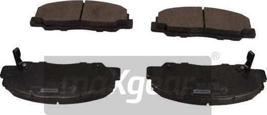 Maxgear 19-3411 - Brake Pad Set, disc brake www.autospares.lv