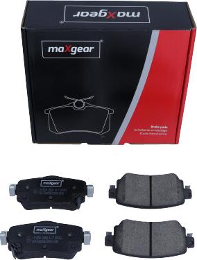 Maxgear 19-3599 - Bremžu uzliku kompl., Disku bremzes www.autospares.lv