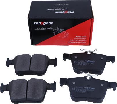 Maxgear 19-3598 - Bremžu uzliku kompl., Disku bremzes www.autospares.lv