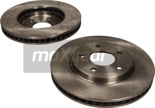 Maxgear 19-3509 - Bremžu diski www.autospares.lv