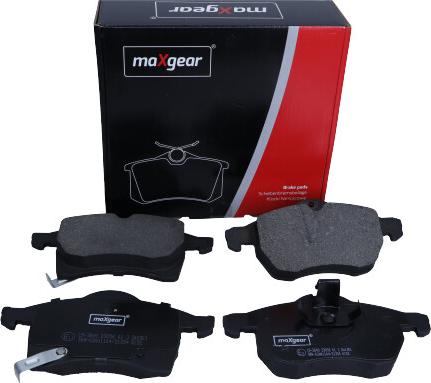 Maxgear 19-3649 - Brake Pad Set, disc brake www.autospares.lv