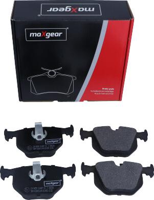 Maxgear 19-3659 - Brake Pad Set, disc brake www.autospares.lv