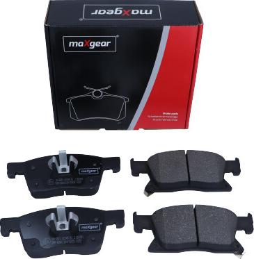 Maxgear 19-3651 - Bremžu uzliku kompl., Disku bremzes www.autospares.lv