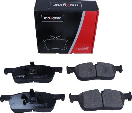 Maxgear 19-3653 - Bremžu uzliku kompl., Disku bremzes www.autospares.lv