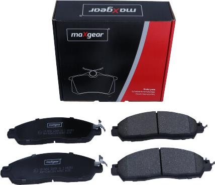 Maxgear 19-3652 - Bremžu uzliku kompl., Disku bremzes www.autospares.lv